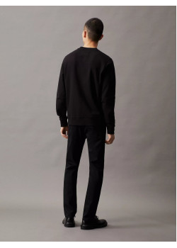Calvin Klein pánske džínsy Slim čierne