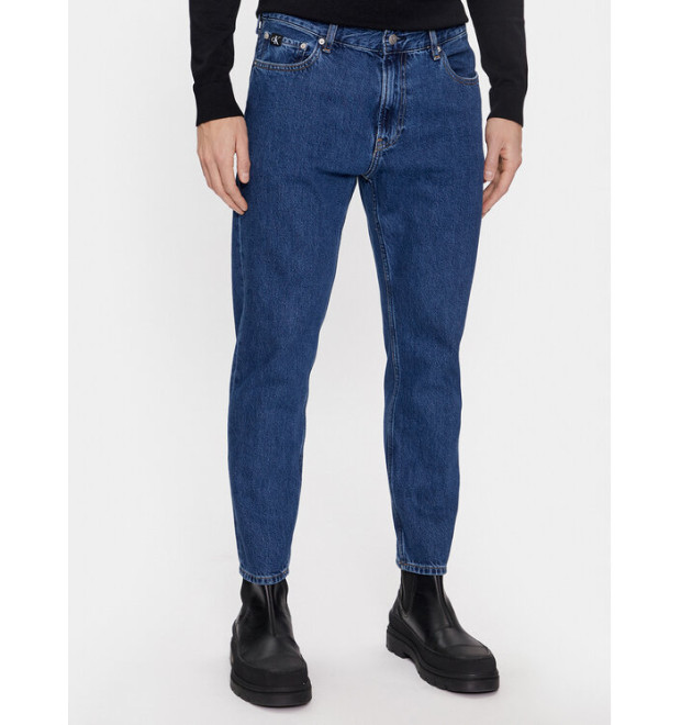 Calvin Klein Jeans pánske Dad jeans rifle modré Calvin Klein Jeans pánske Dad jeans rifle modré