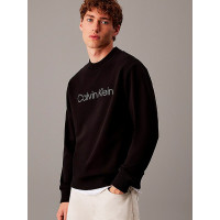 Calvin Klein pánska bavlnená mikina čierna Calvin Klein pánska bavlnená mikina čierna