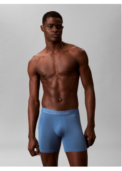 Calvin Klein Soft Modal boxerky 3Pack modré