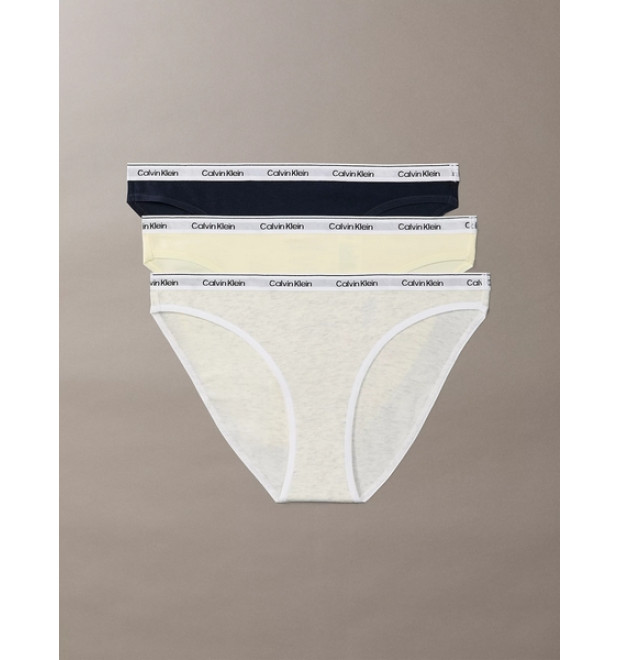 Calvin Klein nohavičky 3 pack Icon žlté