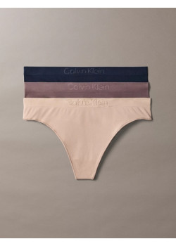 Calvin Klein tangá 3Pack hnedé