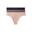 Calvin Klein tangá 3Pack hnedé