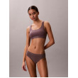 Calvin Klein nohavičky BIKINI 3Pack mix hnedá