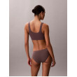 Calvin Klein nohavičky BIKINI 3Pack mix hnedá
