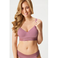 Calvin Klein Push-Up Bralette ružová Calvin Klein Push-Up Bralette ružová
