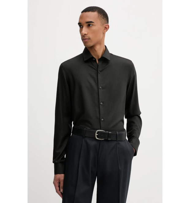 Calvin Klein pánska elegantná košeľa čierna Calvin Klein pánska elegantná košeľa čierna