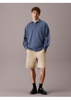 Calvin Klein Jeans pánske chino krátke nohavice hnedé