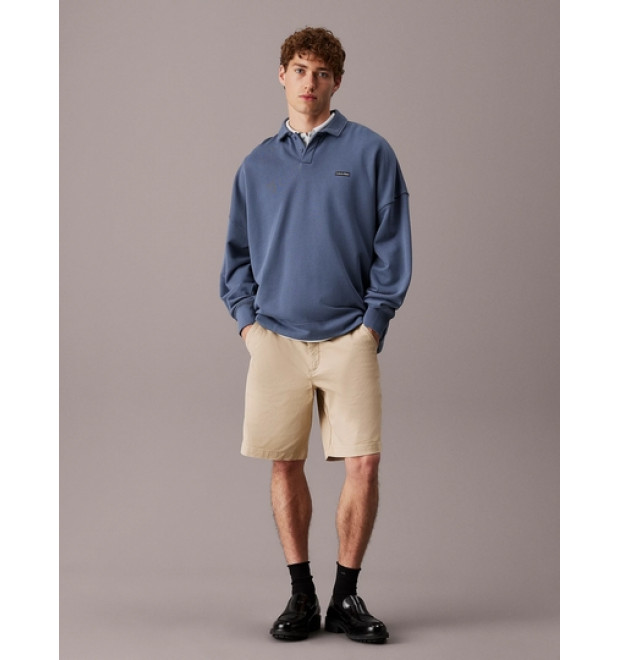 Calvin Klein Jeans pánske chino krátke nohavice hnedé Calvin Klein Jeans pánske chino krátke nohavice hnedé