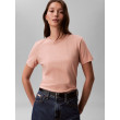 Calvin Klein Jeans bavlnené tenšie tričko oranžové Calvin Klein Jeans bavlnené tenšie tričko oranžové