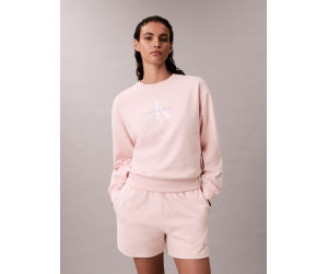Calvin Klein Jeans French Terry dámska mikina ružová