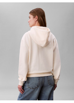 Calvin Klein dámska mikina Terry Monogram béžová