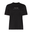 Calvin Klein tričko minimalistické logo čierne Calvin Klein tričko minimalistické logo čierne