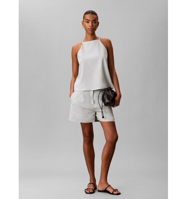 Calvin Klein Jeans Aubriella top zelený Calvin Klein Jeans Aubriella top zelený