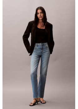 Calvin Klein rovné rifle svetlomodré
