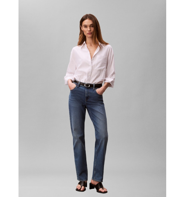 Calvin Klein Jeans rovné rifle modré Calvin Klein Jeans rovné rifle modré