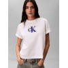 Calvin Klein tričko Graphic Logo rozostrené biele Calvin Klein tričko Graphic Logo rozostrené biele