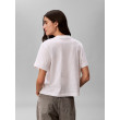Calvin Klein tričko Graphic Logo rozostrené biele