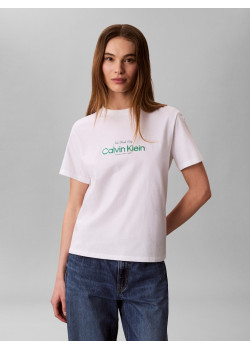 Calvin Klein tričko NYC Logo biele