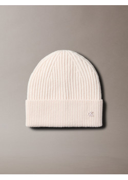 Calvin Klein dámska vlnená Beanie čiapka ružová