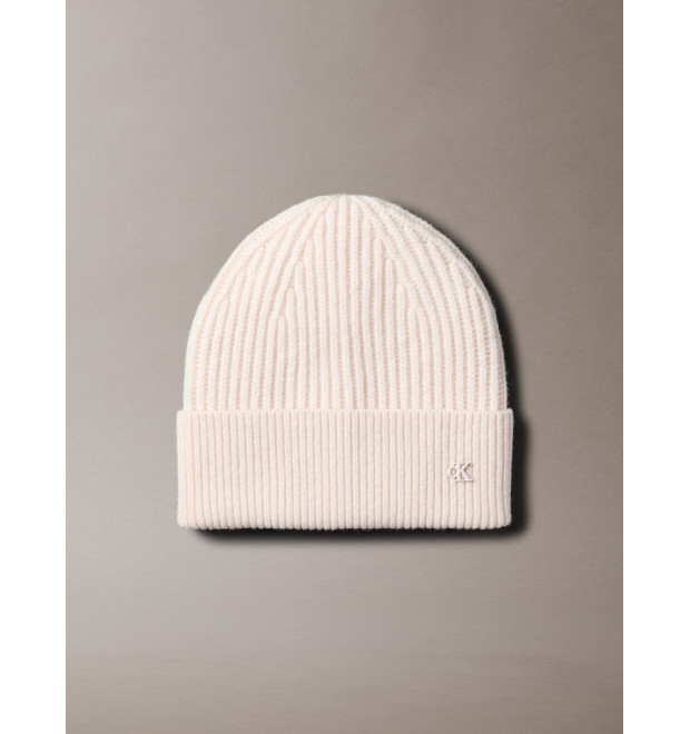 Calvin Klein dámska vlnená Beanie čiapka ružová
