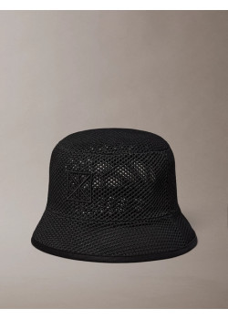 Calvin Klein klobúk sieťkovaný čierny