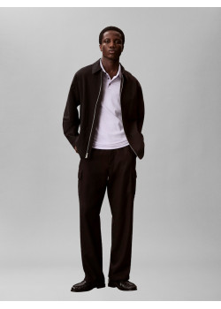 Calvin Klein pánske polotričko fialové