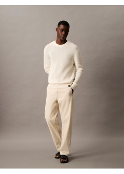 Calvin Klein Jeans pánske bavlnené nohavice žlté