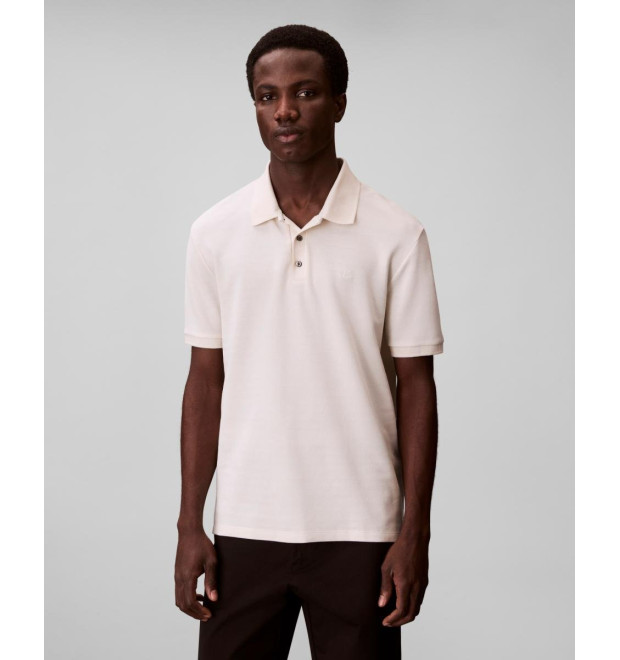 Calvin Klein pánske polo tričko béžové Calvin Klein pánske polo tričko béžové