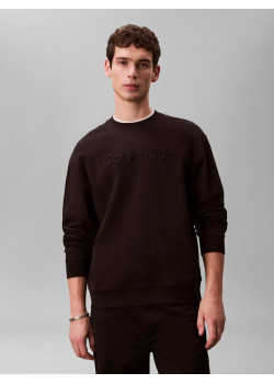 Calvin Klein Nano Logo pánska mikina čierna