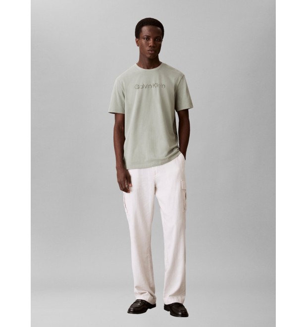 Calvin Klein pánske tričko Reg zelené Calvin Klein pánske tričko Reg zelené