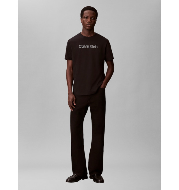 Calvin Klein pánske tričko Reg čierne Calvin Klein pánske tričko Reg čierne