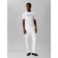 Calvin Klein pánske tričko Reg biele Calvin Klein pánske tričko Reg biele