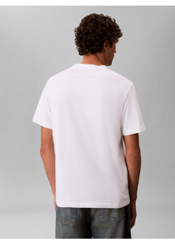 Calvin Klein tričko biele Regular Fit