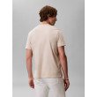 Calvin Klein tričko Monogram Logo béžové