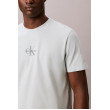 Calvin Klein tričko Monogram Logo zelené