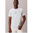 Calvin Klein tričko Monogram Logo zelené