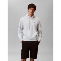 Calvin Klein mikina Terry Monogram zelená Calvin Klein mikina Terry Monogram zelená