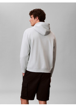 Calvin Klein mikina Terry Monogram zelená