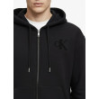 Calvin Klein Jeans pánska oversized mikina na zips čierna Calvin Klein Jeans pánska oversized mikina na zips čierna