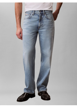 Calvin Klein pánske rifle 90s rovné retro modré