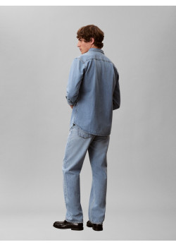 Calvin Klein pánske rifle 90s rovné retro modré