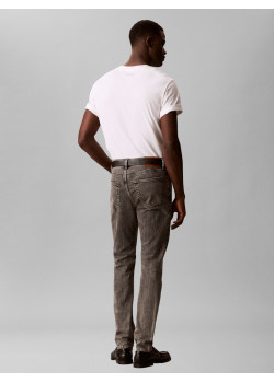 Calvin Klein pánske rifle zúžené sivé