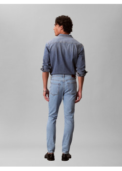 Calvin Klein pánske rifle Adam zúžené modré