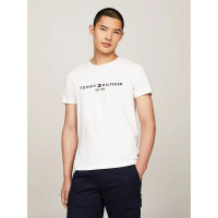 Tommy Hilfiger Core Logo Tee tričko biele
