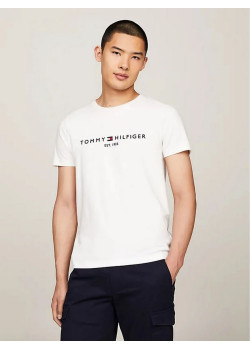 Tommy Hilfiger Core Logo Tee tričko biele
