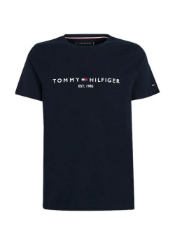 Tommy Hilfiger Core Logo Tee tričko modré