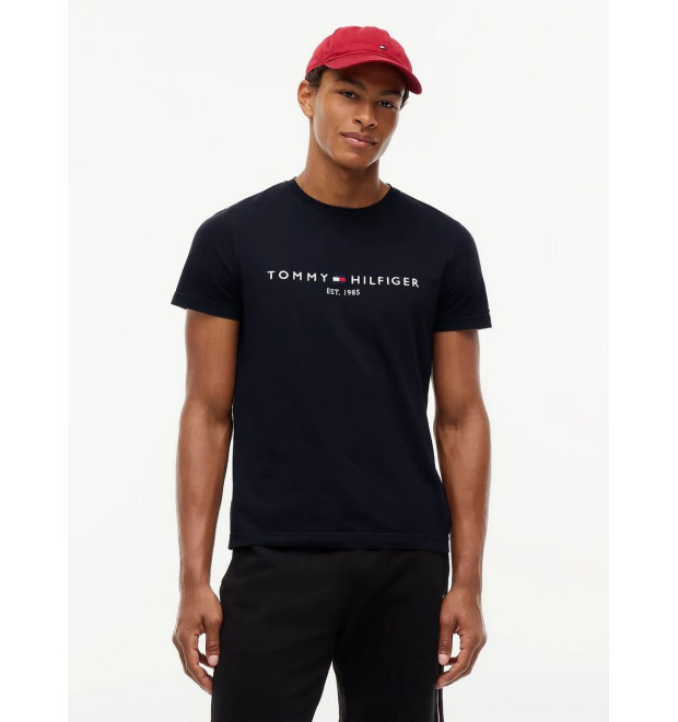 Tommy Hilfiger Core Logo Tee tričko čierne