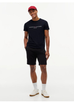 Tommy Hilfiger Core Logo Tee tričko čierne