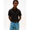 Tommy Hilfiger 1985 Slim Fit pánske polo tričko čierne Tommy Hilfiger 1985 Slim Fit pánske polo tričko čierne
